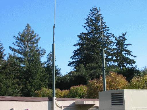 Antennas on SF-733